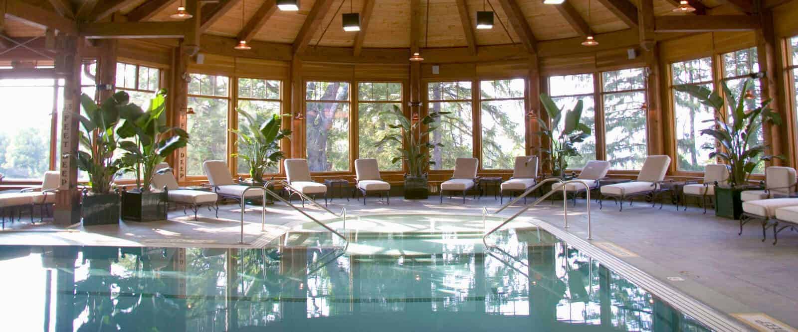 Tranquil Mohonk Indoor Swimming Pool