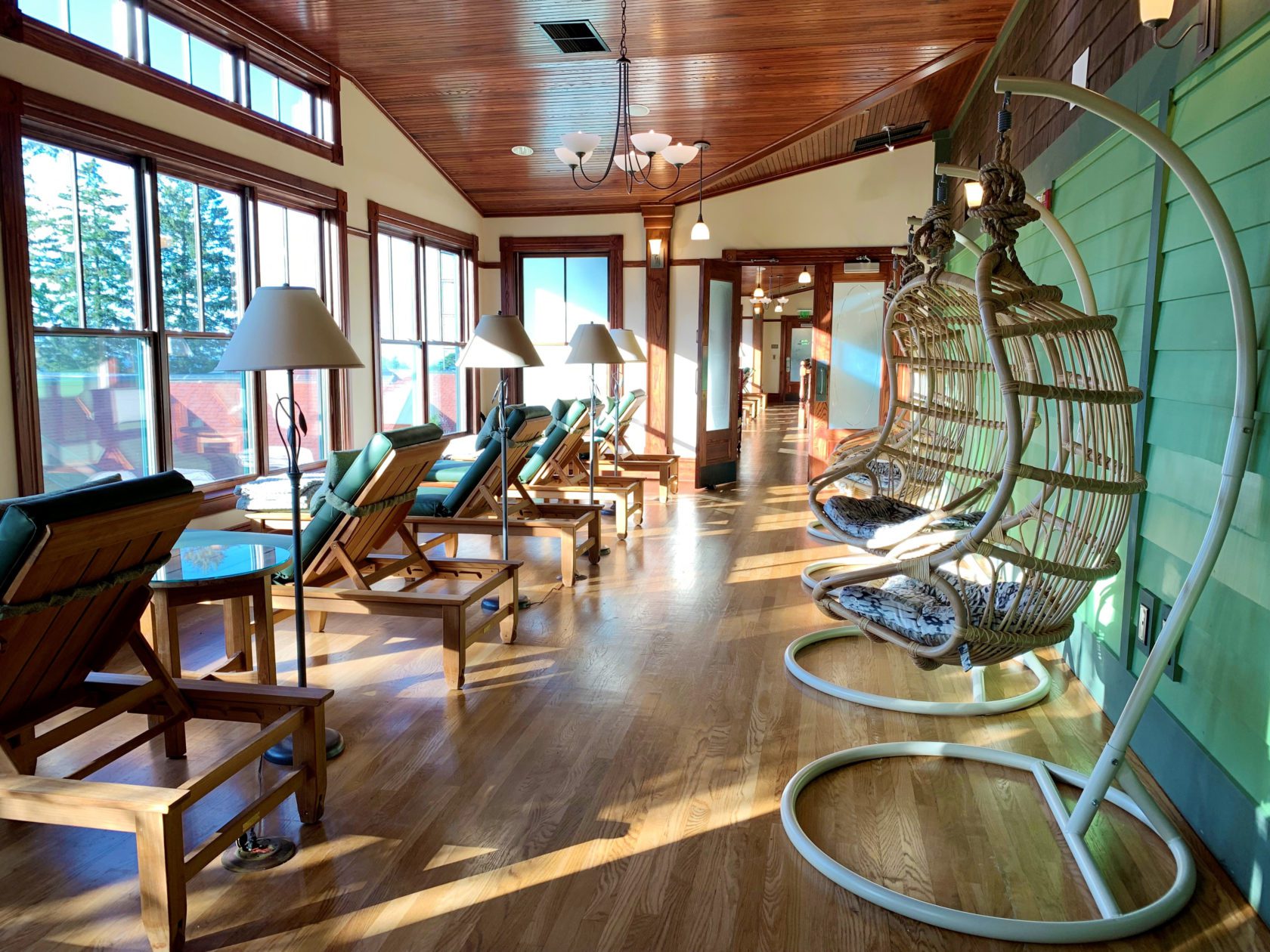 Spa Refresh Chairs at Mohonk